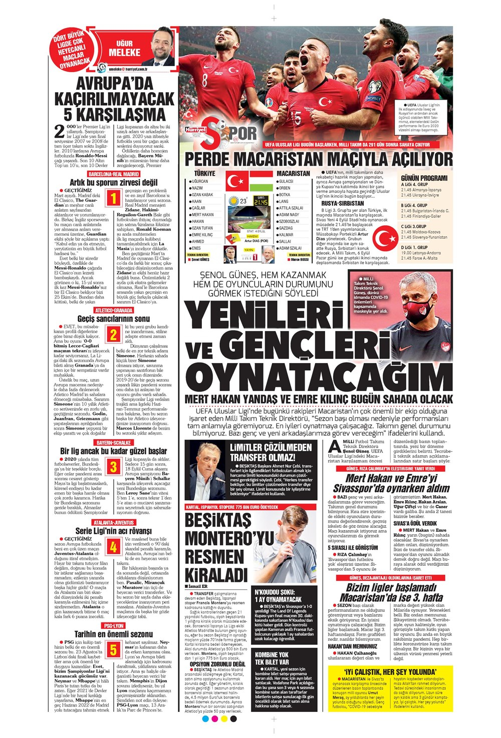 3 Eylül spor manşetleri | 3 Eylül spor gazetesi sayfaları 6