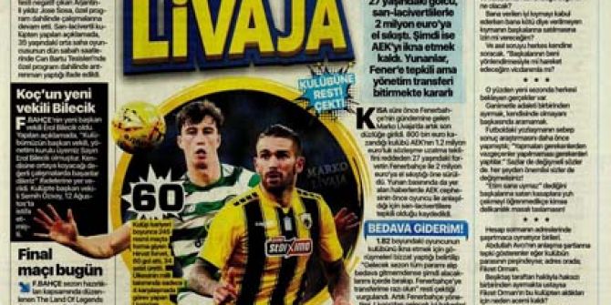 Yeni günün spor manşetleri (5 Eylül 2020 Cumartesi)