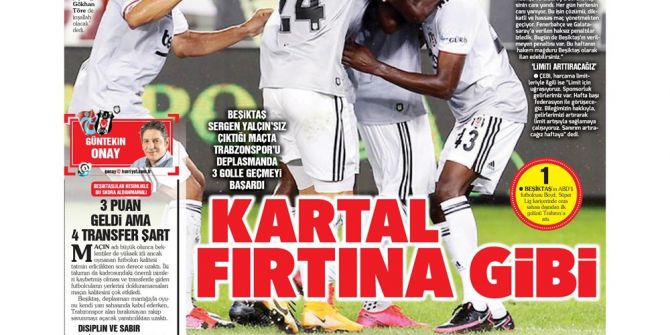 14 Eylül spor manşetleri | 14 Eylül spor gazetesi sayfaları