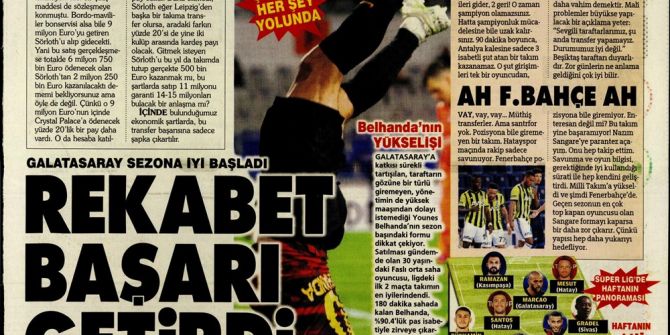 23 Eylül spor manşetleri | 23 Eylül spor gazetesi sayfaları