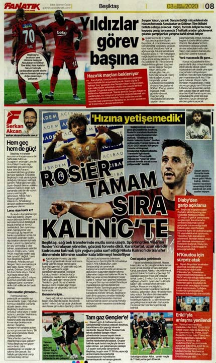 3 Ekim spor manşetleri | 3 Ekim spor gazetesi sayfaları 12