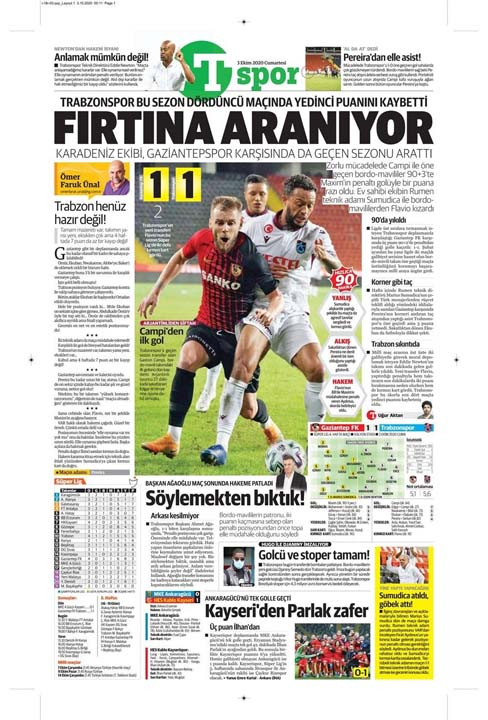 3 Ekim spor manşetleri | 3 Ekim spor gazetesi sayfaları 24