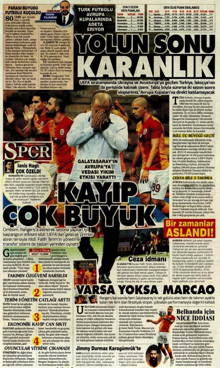 3 Ekim spor manşetleri | 3 Ekim spor gazetesi sayfaları 25