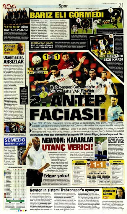 3 Ekim spor manşetleri | 3 Ekim spor gazetesi sayfaları 31