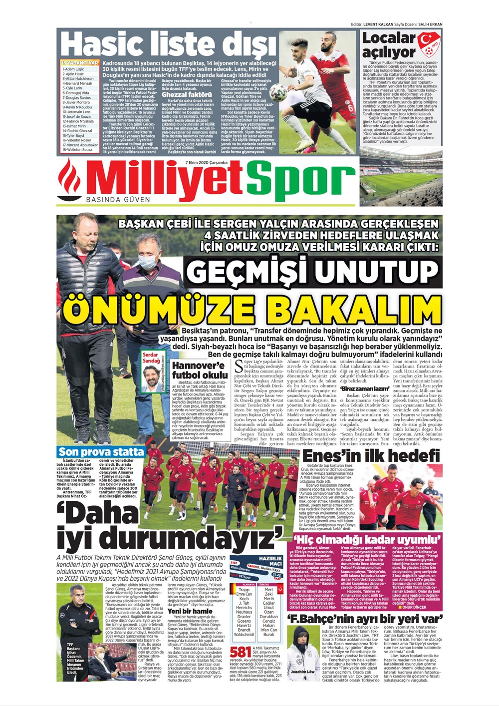 7 Ekim spor manşetleri | 7 Ekim spor gazetesi sayfaları 17