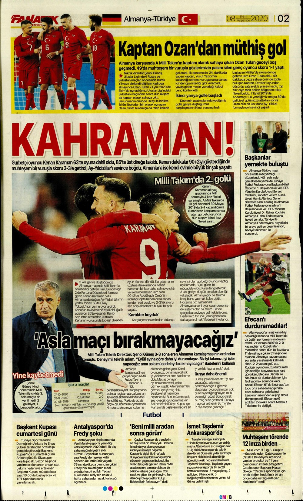 8 Ekim spor manşetleri | 8 Ekim spor gazetesi sayfaları 16