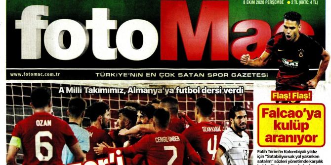 8 Ekim spor manşetleri | 8 Ekim spor gazetesi sayfaları