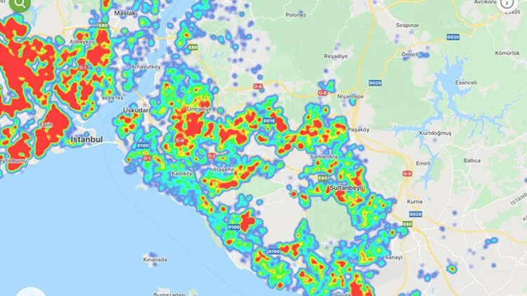 Koronavirüste son bilanço korkuttu! İşte il il yoğunluk haritası 10