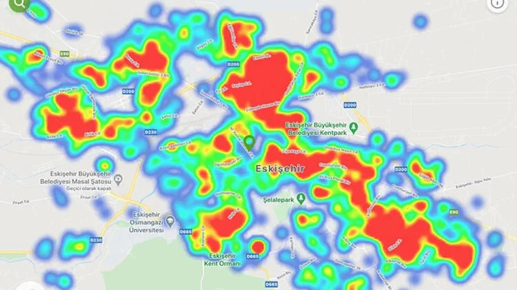 Koronavirüste son bilanço korkuttu! İşte il il yoğunluk haritası 7