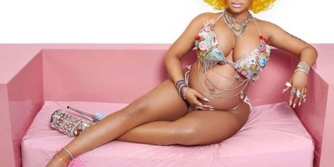 Nicki Minaj ilk defa  bebeğinin fotoğrafını paylaştı