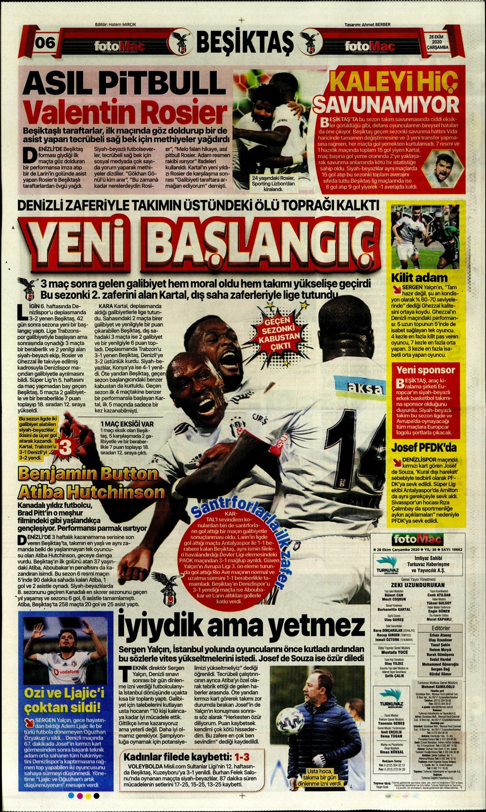 28 Ekim spor manşetleri | 28 Ekim spor gazetesi sayfaları 13