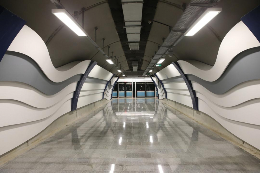 Mecidiyeköy-Mahmutbey metrosu ilk gününde insan akınına uğradı! 14