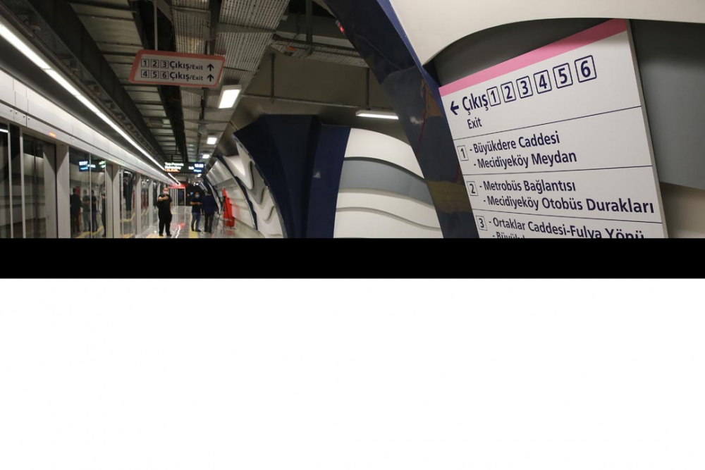 Mecidiyeköy-Mahmutbey metrosu ilk gününde insan akınına uğradı! 15