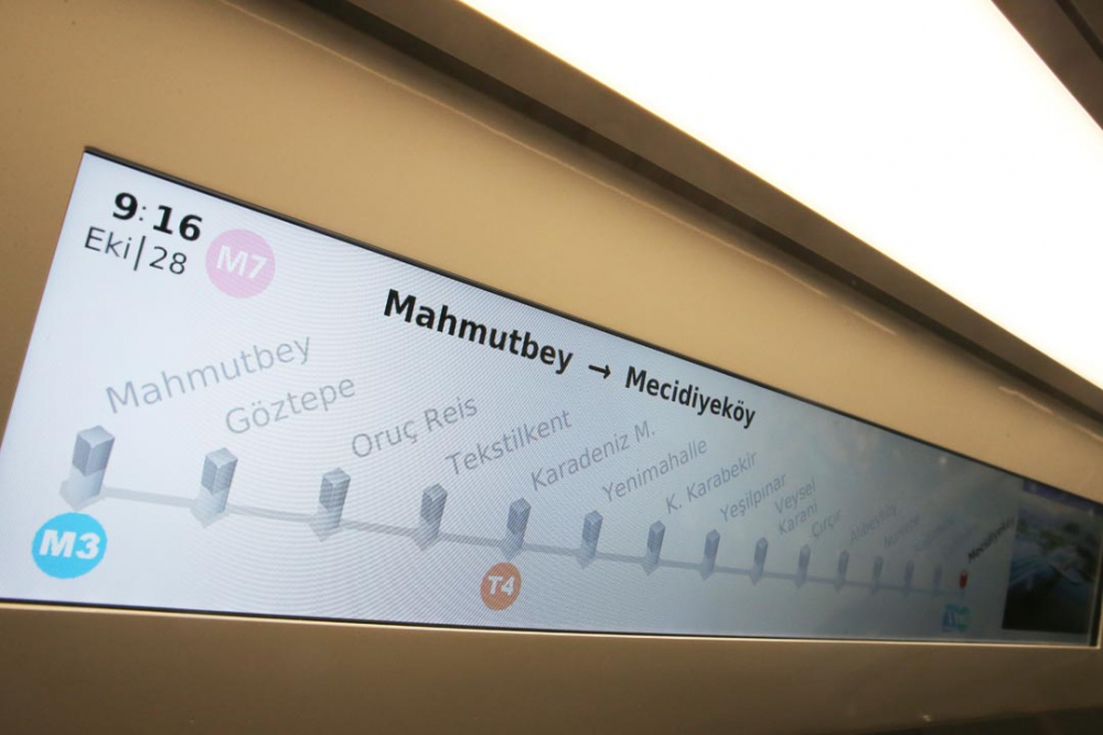 Mecidiyeköy-Mahmutbey metrosu ilk gününde insan akınına uğradı! 9
