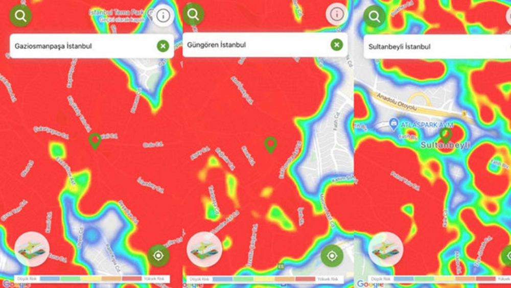 İstanbul'un risk haritası kıpkırmızı! Salgın her ilçede, her sokakta... 2