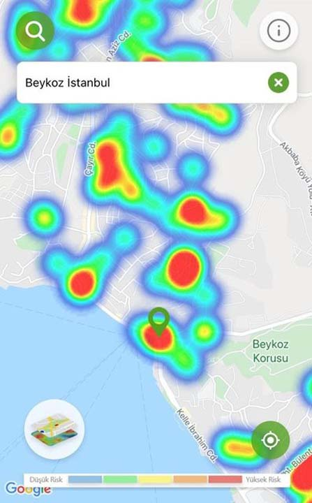 İstanbul'un risk haritası kıpkırmızı! Salgın her ilçede, her sokakta... 28