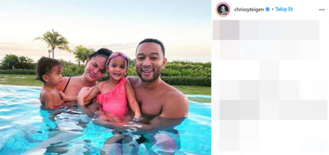 Chrissy Teigen'den yürek yakan paylaşım! 11