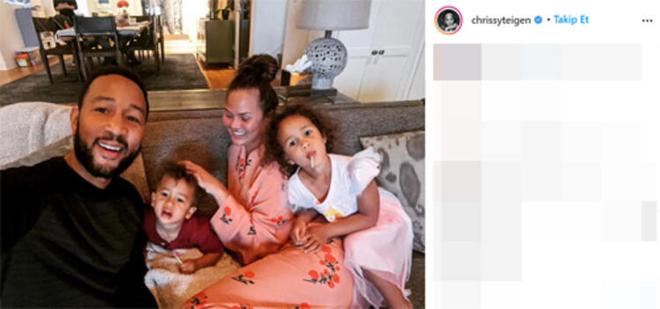 Chrissy Teigen'den yürek yakan paylaşım! 9