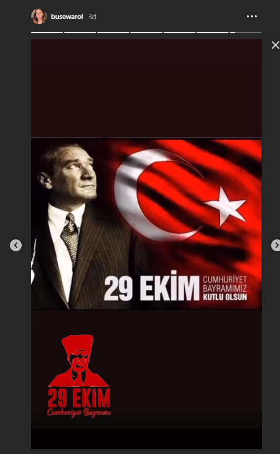 Cumhuriyet 97 yaşında! İşte ünlü isimlerden 29 Ekim paylaşımları 5