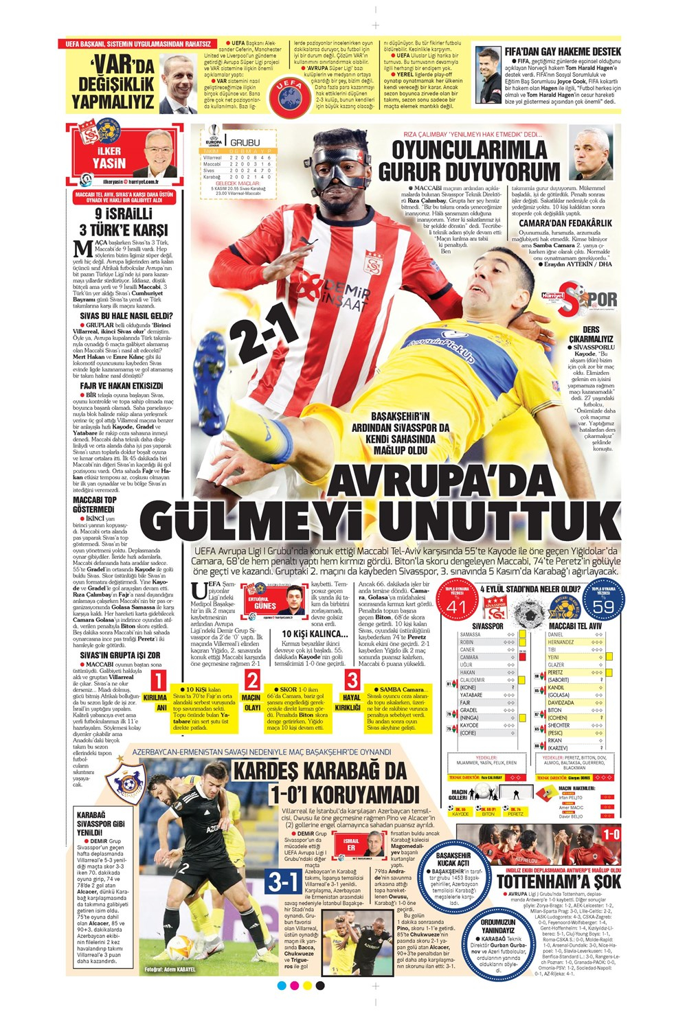 30 Ekim spor manşetleri | 30 Ekim spor gazetesi sayfaları 11