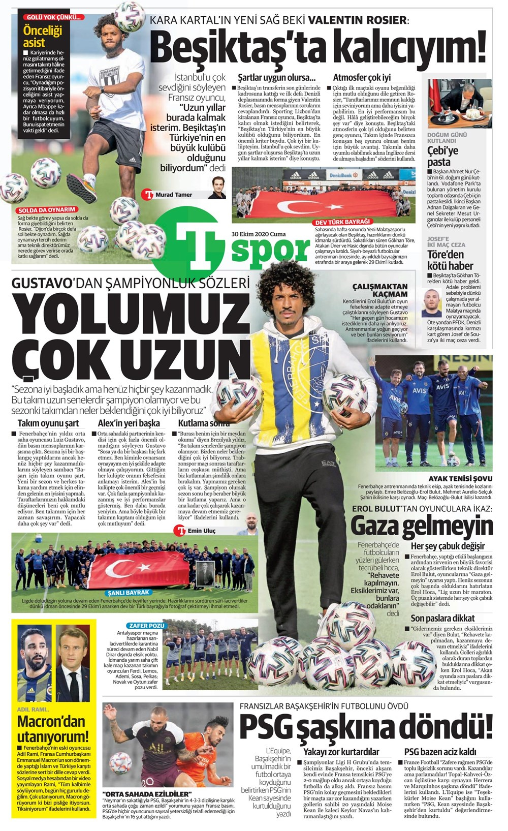 30 Ekim spor manşetleri | 30 Ekim spor gazetesi sayfaları 6