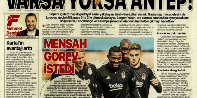 5 Kasım spor manşetleri | 5 Kasım spor sayfaları