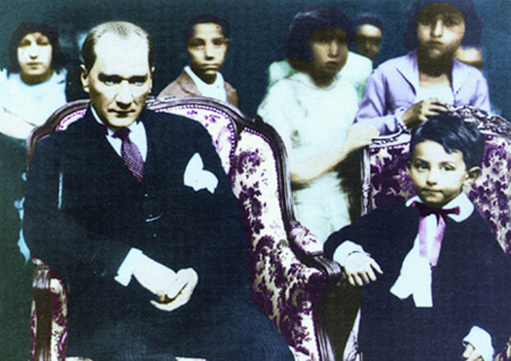 Atatürk'ün bilinmeyen fotoğrafları | Ulu Önder Atatürk'ün renkli fotoğrafları 16