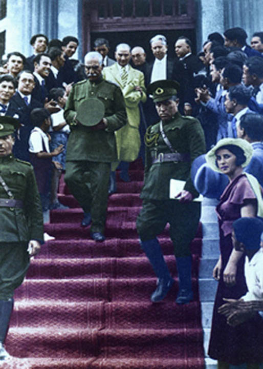 Atatürk'ün bilinmeyen fotoğrafları | Ulu Önder Atatürk'ün renkli fotoğrafları 23