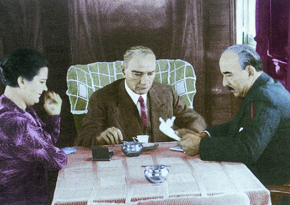 Atatürk'ün bilinmeyen fotoğrafları | Ulu Önder Atatürk'ün renkli fotoğrafları 28