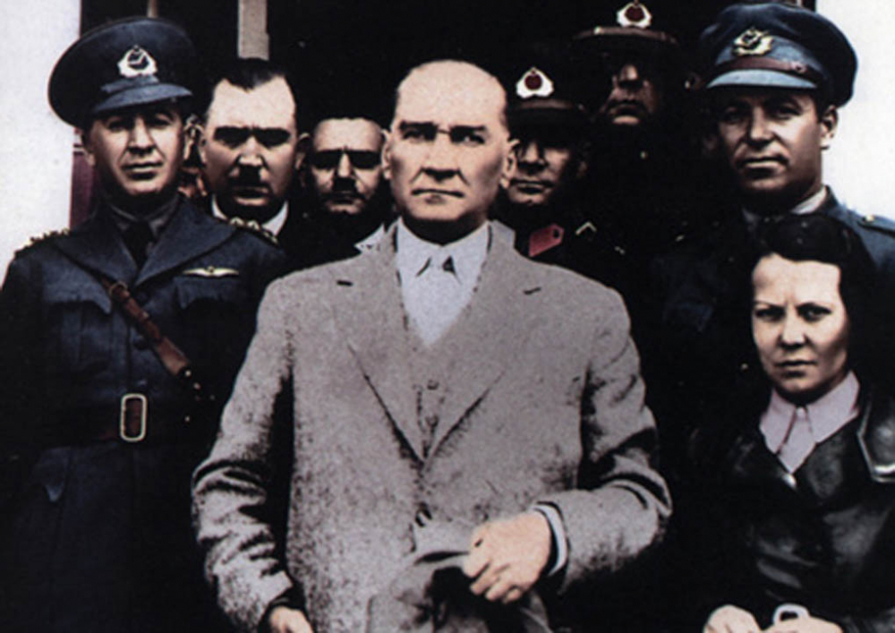 Atatürk'ün bilinmeyen fotoğrafları | Ulu Önder Atatürk'ün renkli fotoğrafları 33