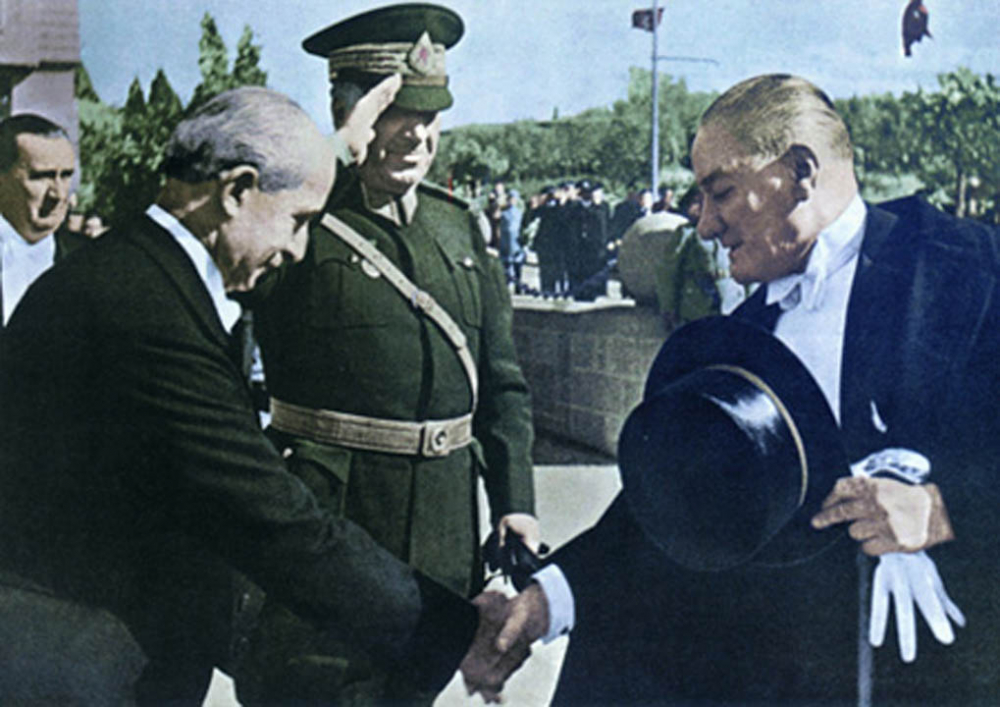 Atatürk'ün bilinmeyen fotoğrafları | Ulu Önder Atatürk'ün renkli fotoğrafları 38