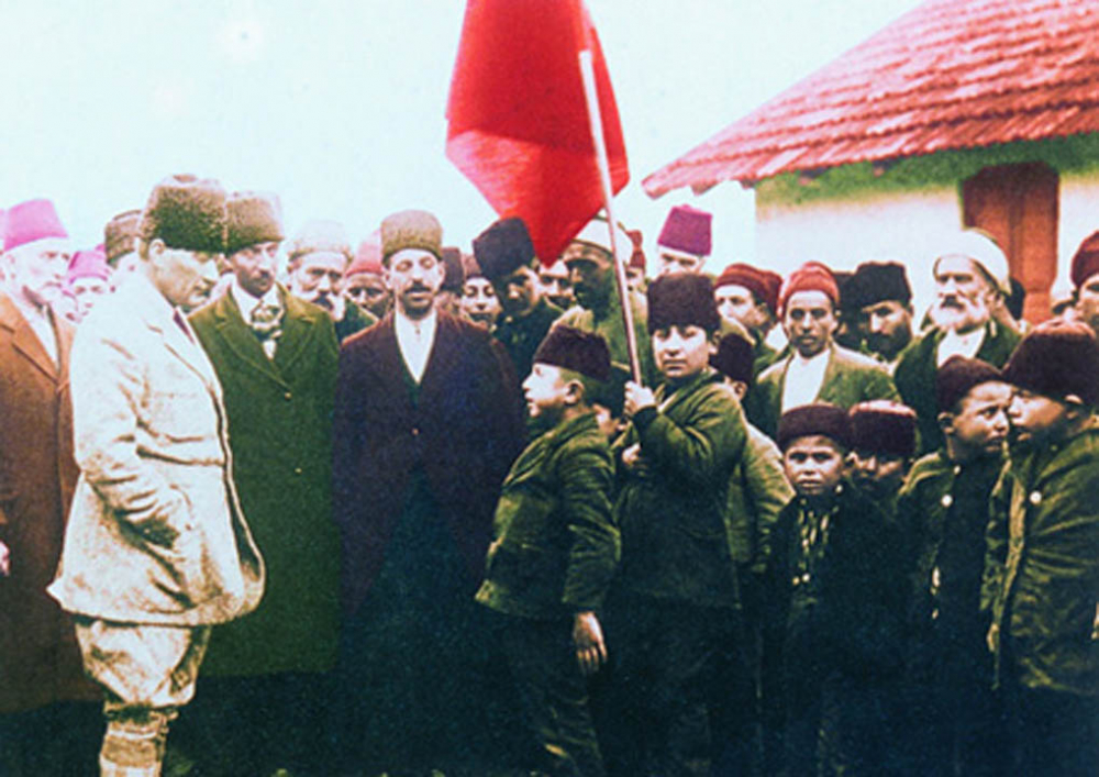 Atatürk'ün bilinmeyen fotoğrafları | Ulu Önder Atatürk'ün renkli fotoğrafları 6