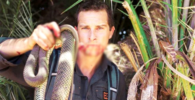 Belgesellerin cesur adamı Bear Grylls'un foyası ortaya çıktı 2