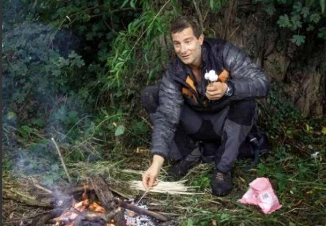 Belgesellerin cesur adamı Bear Grylls'un foyası ortaya çıktı 7