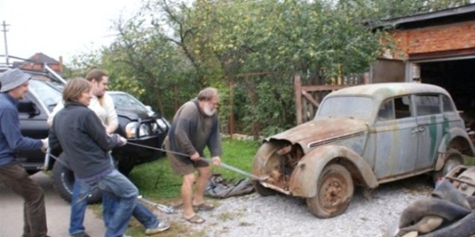 Hurda otomobili bakın ne hale getirdiler!