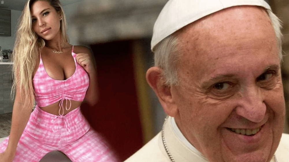 Papa Francis seksi güzele 'like' attı! Sosyal medya yıkıldı 2