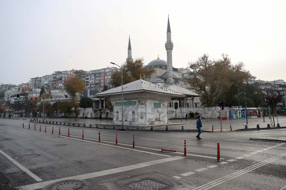 İstanbul'u hiç böyle görmediniz! Sessizlik kentin iliklerine işledi 5