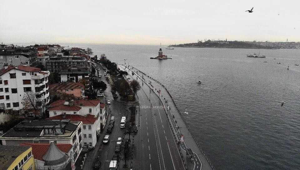 Kadıköy ve Üsküdar Meydanına korona sessizliği çöktü 3