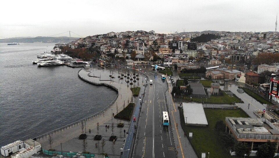 Kadıköy ve Üsküdar Meydanına korona sessizliği çöktü 5