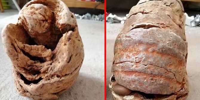 Yolda buldukları nesneyi eve götüren anne kız kabusu yaşadı!  Sıcak iğneyle deldikleri an patladı