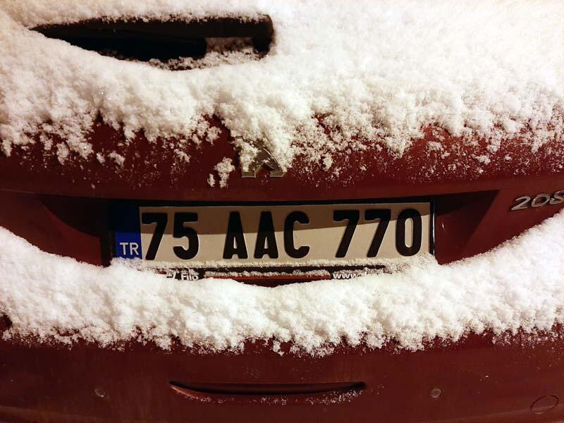 Meteoroloji Genel Müdürlüğü uyarmıştı! Ardahan ve Kars'ta yoğun kar yağışı 5