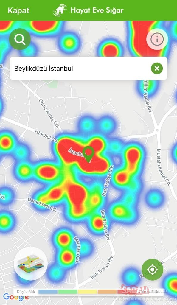 Kısıtlamalar etkisini gösteriyor, harita yeşile büründü: İşte renk değiştiren o ilçeler 32