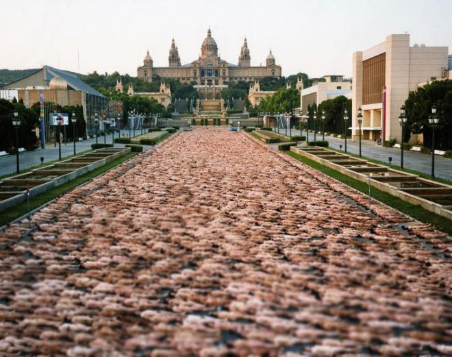 18 bin kişinin çıplak fotoğraflarını çeken çılgın fotoğrafçı Spencer Tunick'in eserleri görenleri şok ediyor! 4