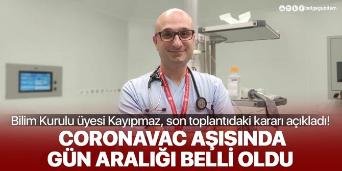 Son toplantıda kesinleşti! Bilim Kurulu üyesi Kayıpmaz aşı olma aralığını açıkladı