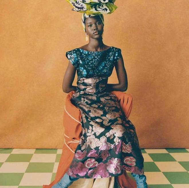 Mülteci kampından modelliğe... Sudanlı model şimdilerde moda dünyasını peşinden koşturuyor 3