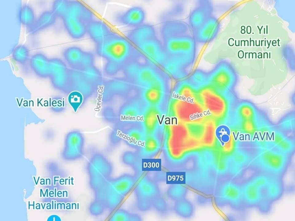 Van'da kısıtlamalar meyvesini verdi! Korona haritası kırmızıdan maviye döndü 6