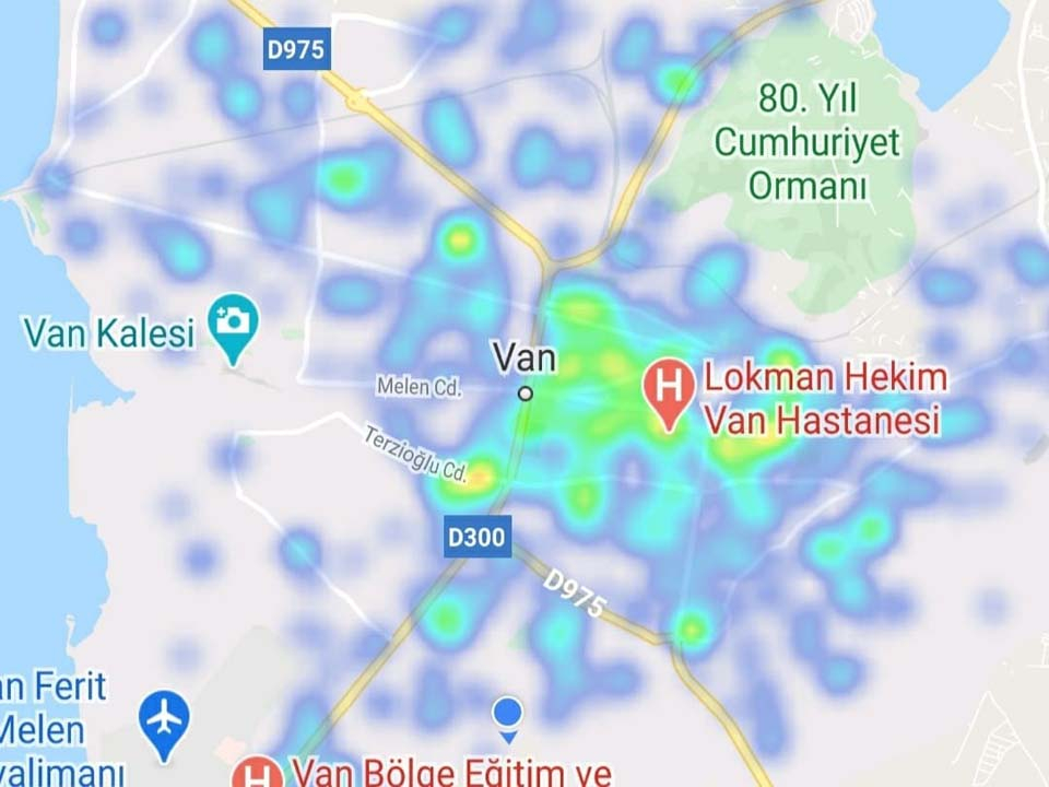 Van'da kısıtlamalar meyvesini verdi! Korona haritası kırmızıdan maviye döndü 7