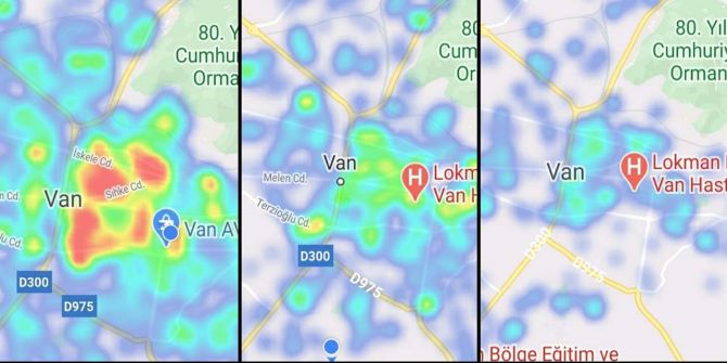 Van'da kısıtlamalar meyvesini verdi! Korona haritası kırmızıdan maviye döndü