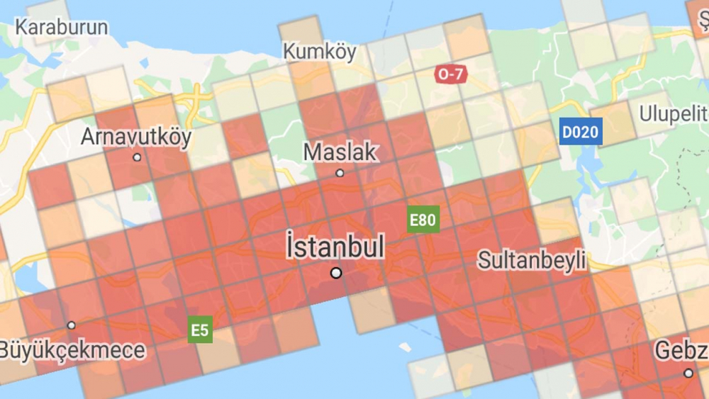 Hayata Eve Sığar uygulaması güncellendi: İşte İstanbul koronavirüs haritası... 1