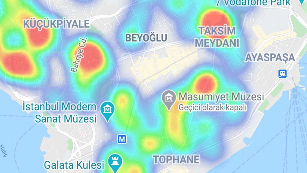 Hayata Eve Sığar uygulaması güncellendi: İşte İstanbul koronavirüs haritası... 14